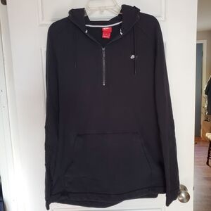 Nike Black Half-Zip Hoodie